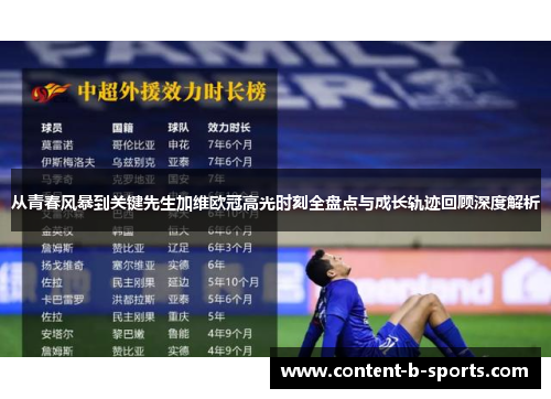 从青春风暴到关键先生加维欧冠高光时刻全盘点与成长轨迹回顾深度解析 从青春风暴到关键先生加维欧冠高光时刻全盘点与成长轨迹回顾深度解析